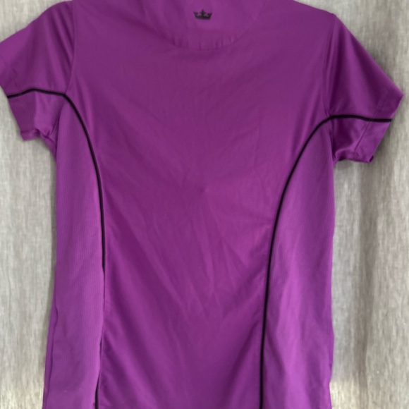 LIKE NEW PETER MILLAR WOMANS SS GOLF POLO SMALL - Picture 2 of 4
